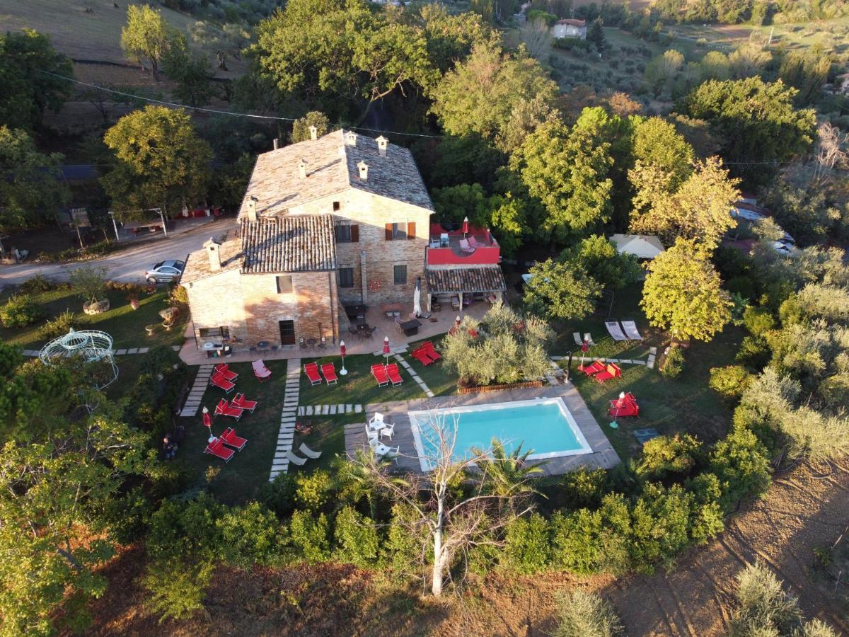 Agriturismo Corte Decia Saludecio Eksteriør billede