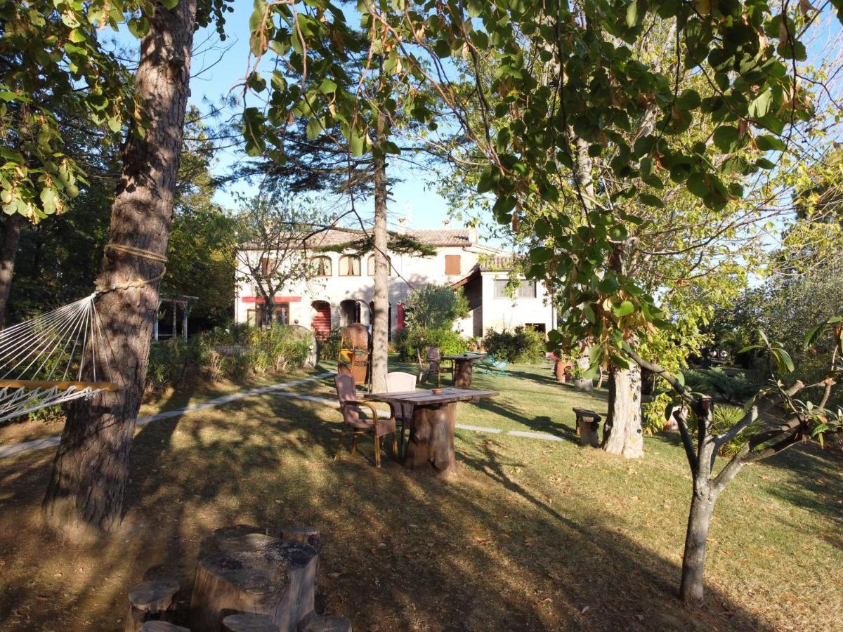 Agriturismo Corte Decia Saludecio Eksteriør billede
