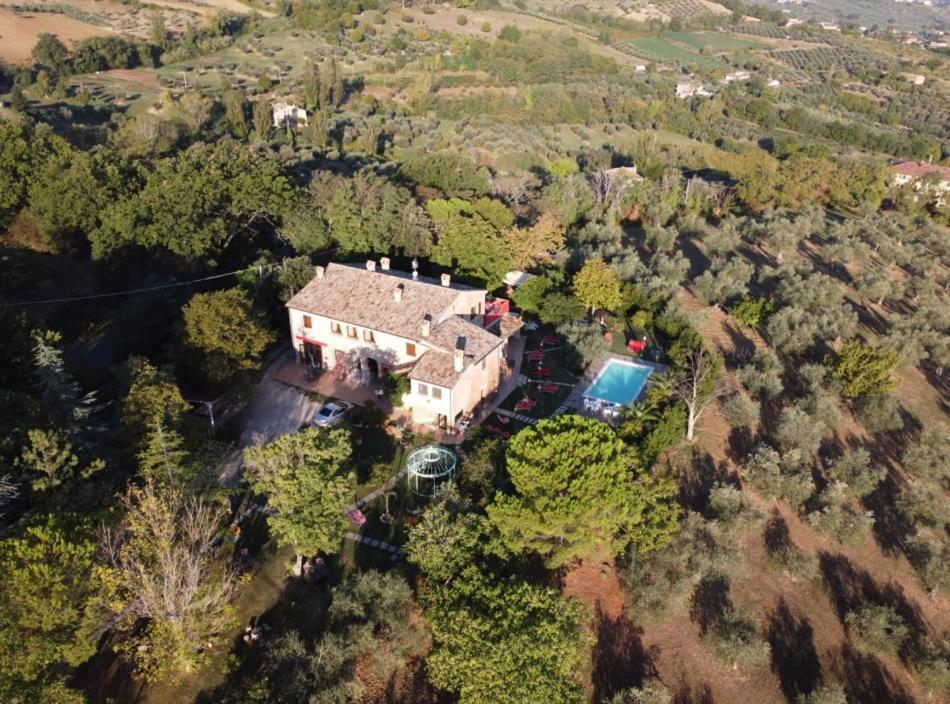 Agriturismo Corte Decia Saludecio Eksteriør billede