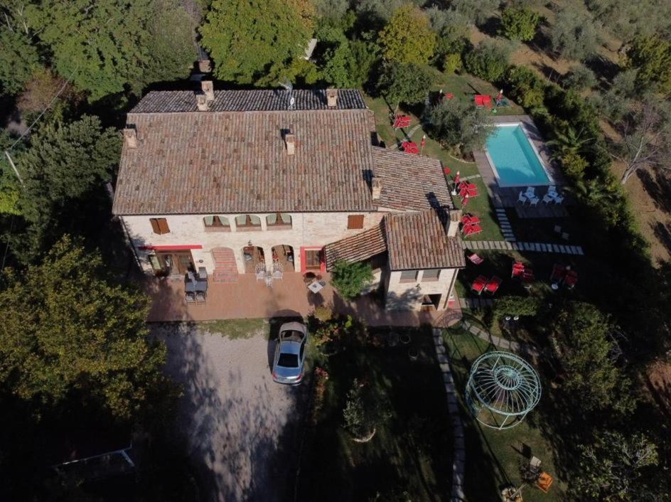 Agriturismo Corte Decia Saludecio Eksteriør billede