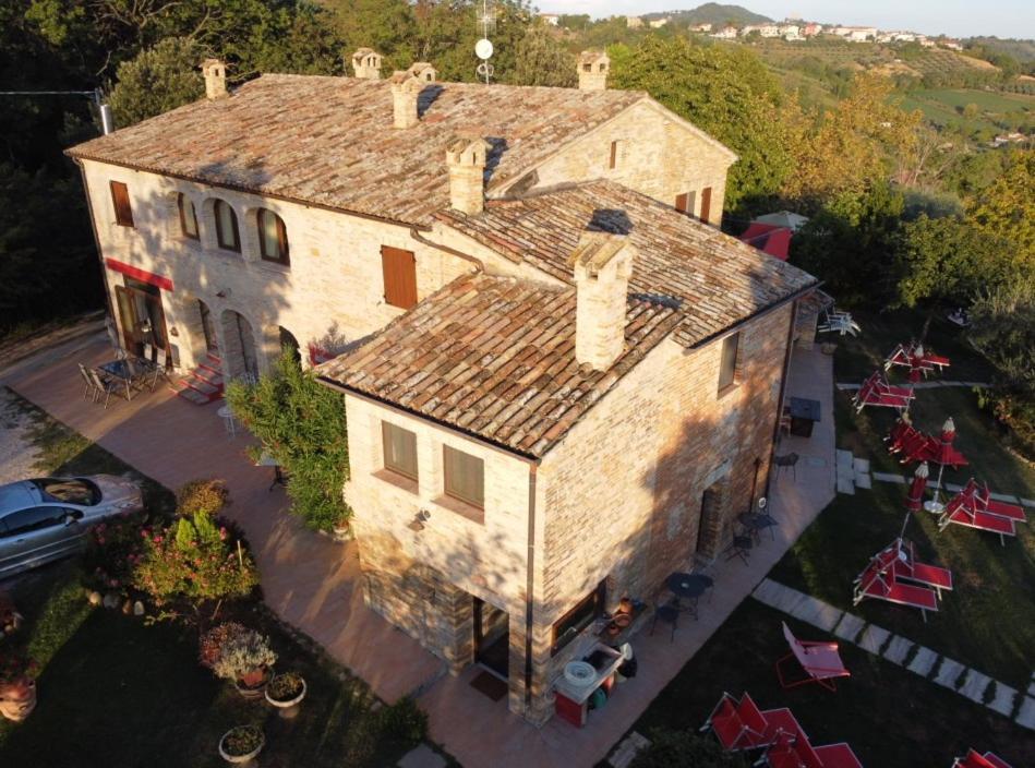 Agriturismo Corte Decia Saludecio Eksteriør billede