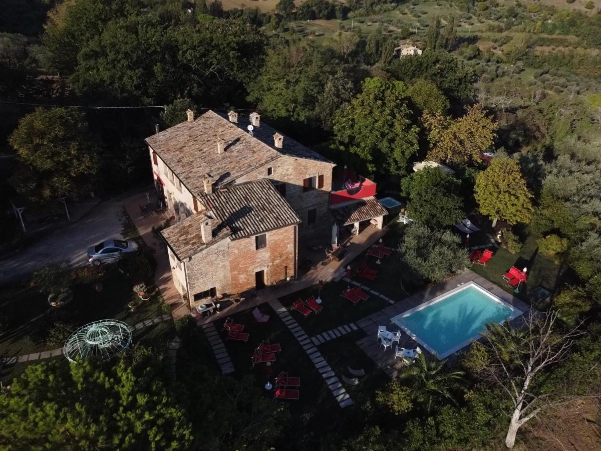 Agriturismo Corte Decia Saludecio Eksteriør billede