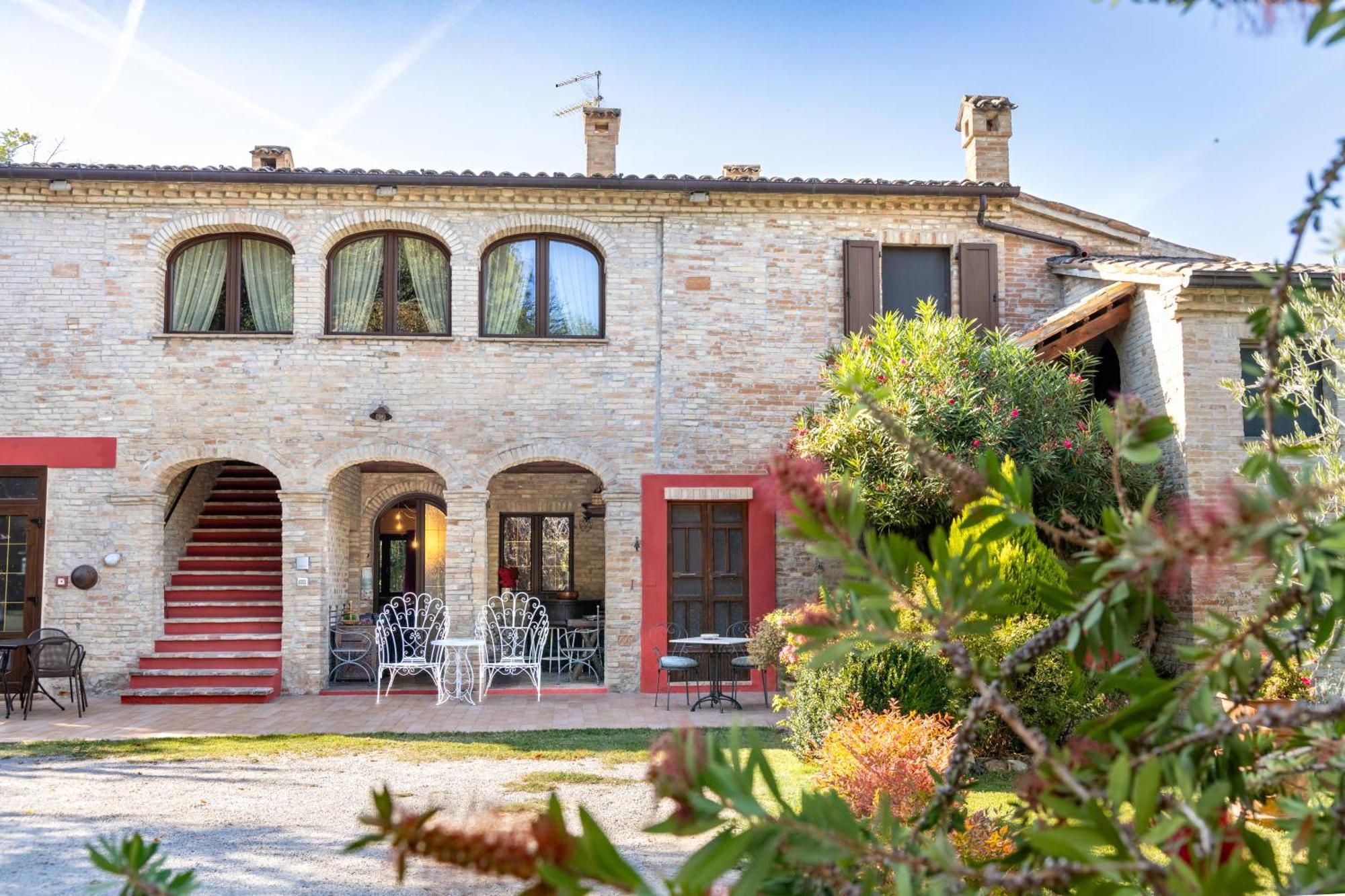 Agriturismo Corte Decia Saludecio Eksteriør billede