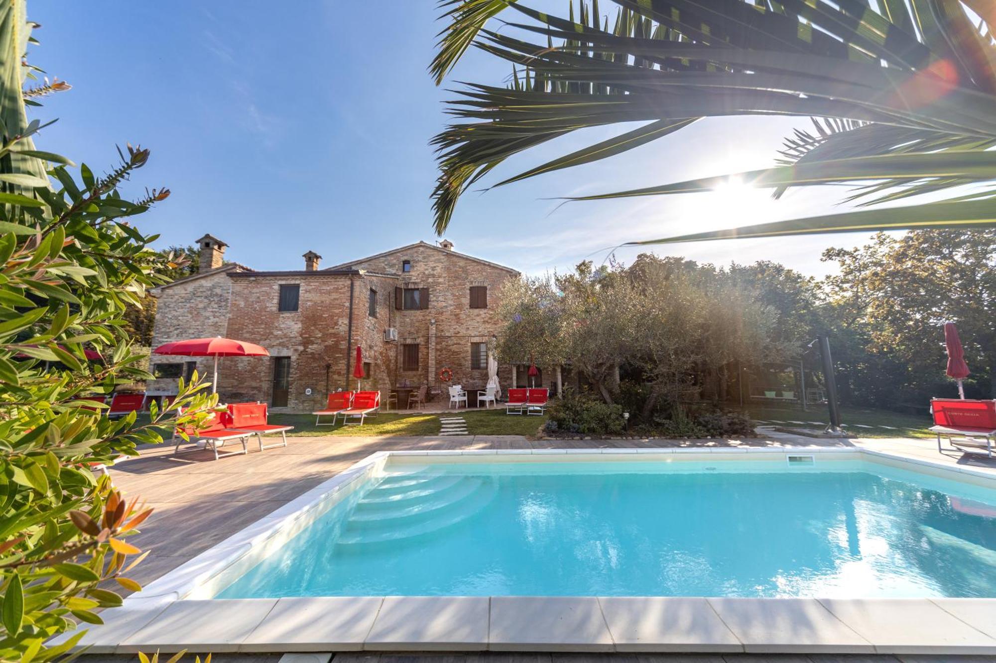 Agriturismo Corte Decia Saludecio Eksteriør billede